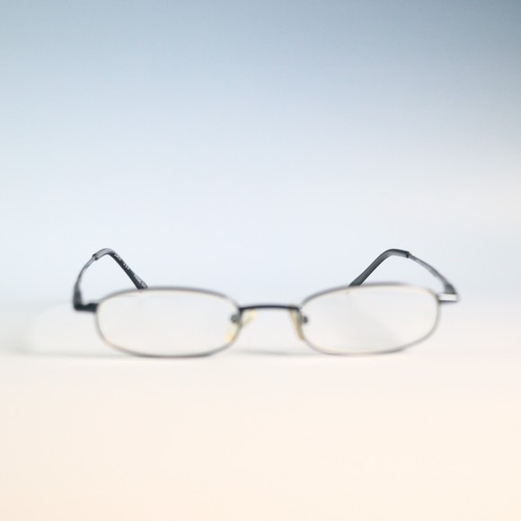 Zimco Retro #19 MAT BLUE GRAY eyeglasses 47-19 140 round frame glasses N4 - Picture 3 of 9